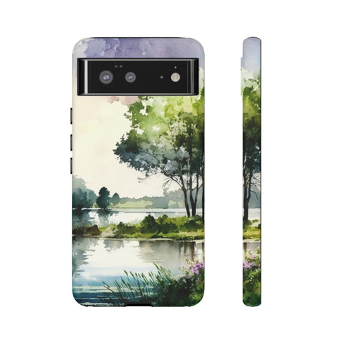 Summer Day by the Lake - Impact Resistant Phone Case